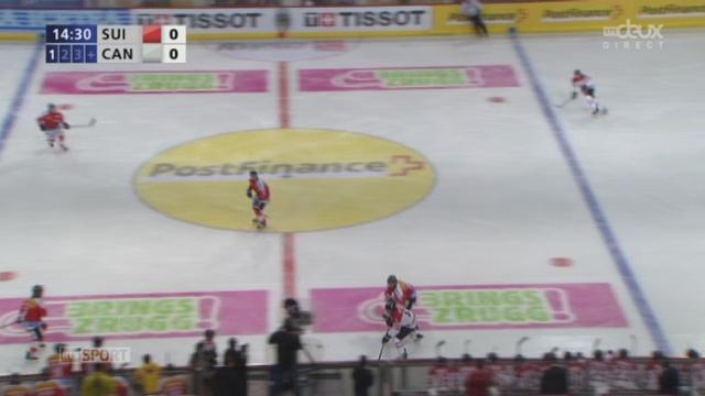 Suisse - Canada (0-1): ouverture du score canadienne par Matt Read
