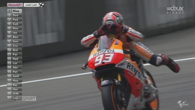 Moto GP: Marquez remporte ce Grand Prix devant Dovizioso et Pedrosa