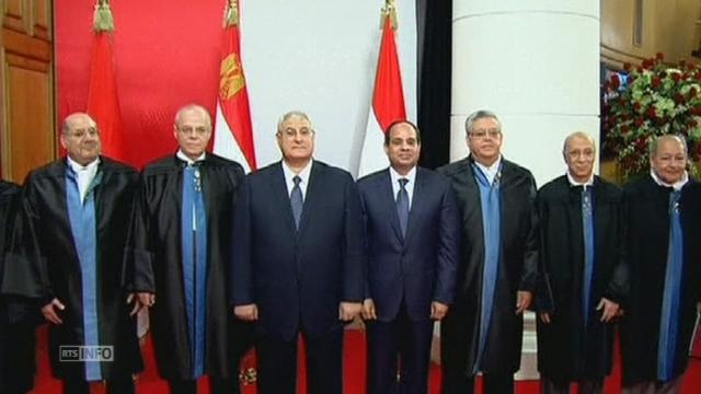 Abdel Fattah al Sissi investi à la présidence de l'Egypte