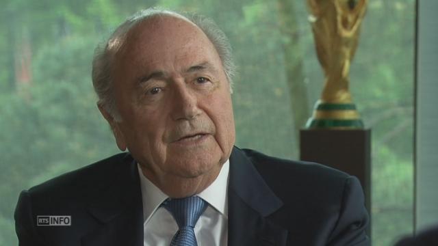 Blatter est candidat à sa propre succession, même à 78 ans.