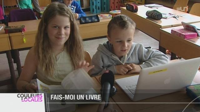 JU: une classe d'école a mis au point un livre audio