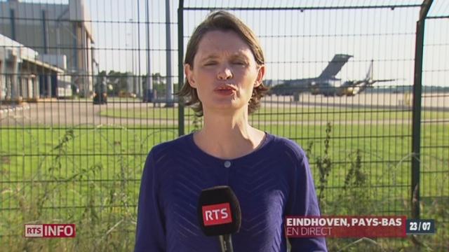 Crash du vol de Malaysia Airlines: les précisions d'Isabelle Ory, à Eindhoven