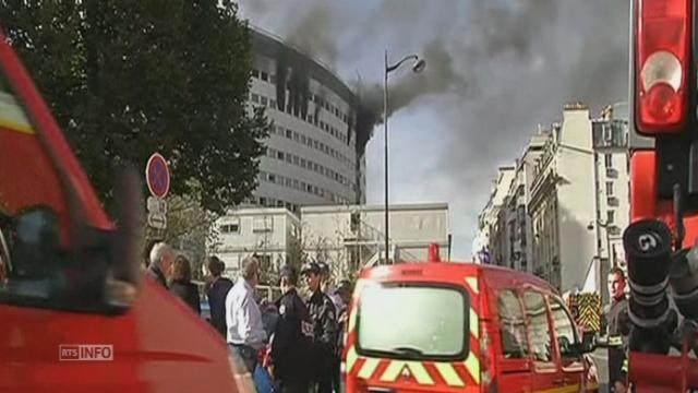 Un incendie s'est déclaré dans la Maison de la radio à Paris