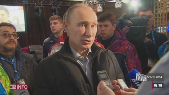 Vladimir Poutine s'est rendu à Sotchi