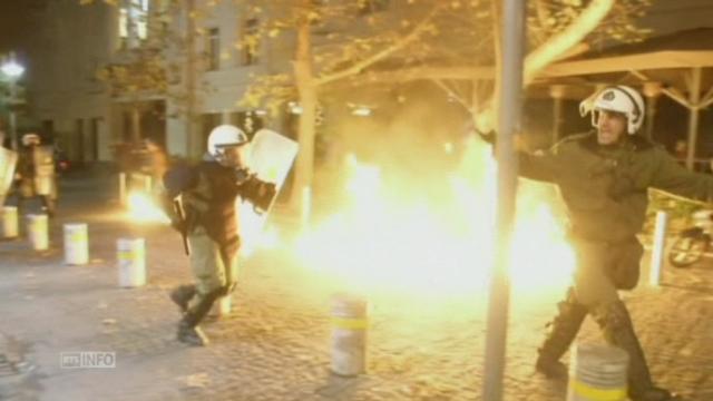 Violents affrontements à Athènes