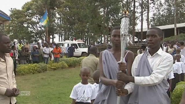 Cérémonie de commémoration du génocide rwandais