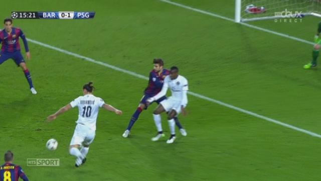 Groupe F, FC Barcelone - Paris SG (0-1): le PSG ouvre le score dès leur première occasion du match par Zlatan Imbrahimović