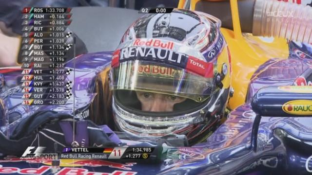 Qualification: Sebastian Vettel (ALL), 11e, ne passe pas en 3e partie de qualifications