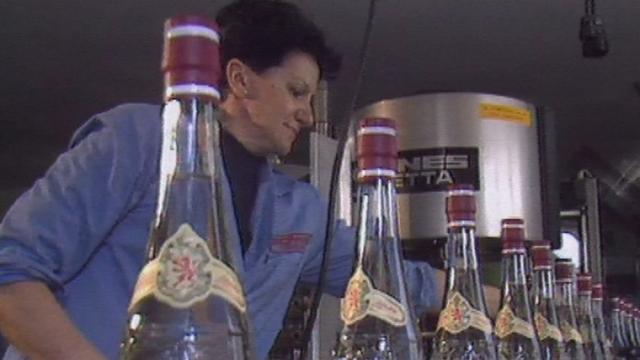 La distillerie Morand en 1989 [RTS]