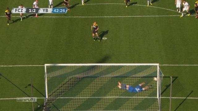 FC Zürich - Young Boys (1:2): le penalty tiré par Spycher donne un but d'avance au bernois
