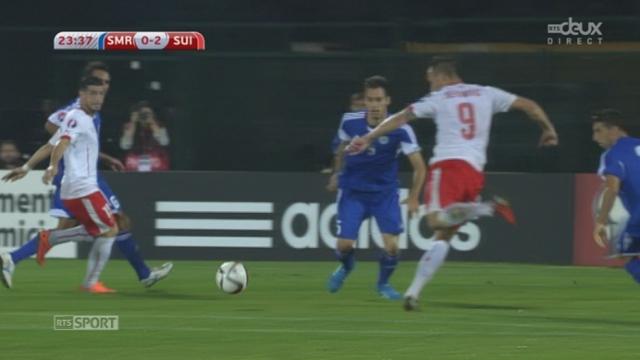 Groupe E, St-Marin - Suisse (0-2): bien servi par Shaqiri, Seferovic double la mise après 23 minutes de jeu