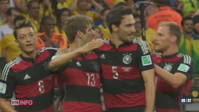 Coupe du monde: retour sur la victoire hallucinante de l'Allemagne contre le Brésil (7-1)