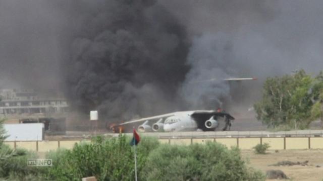 Combats pour le contrôle de l'aéroport de Tripoli