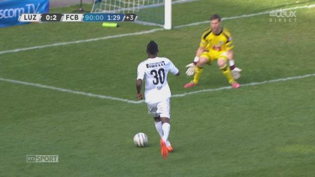 FC Lucerne - FC Bâle (0-2): doublé de Giovanni Sio seul face au gardien lucernois