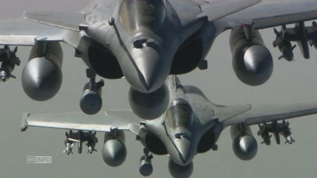 Deux rafales francais ont detruit des bases de l EI en Irak