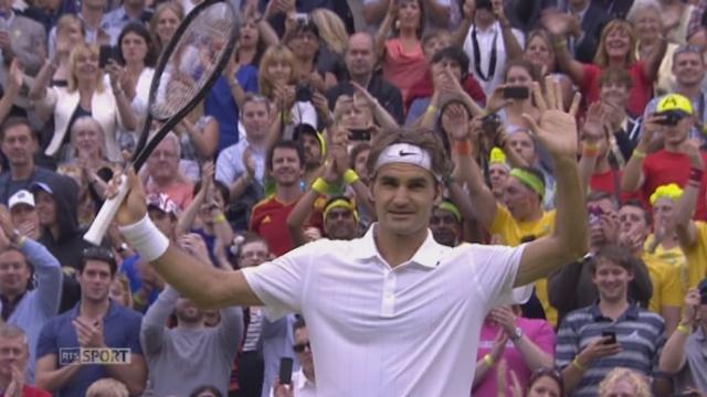3e tour, Giraldo - Federer (3-6, 1-6, 3-6) "Rodgeur conclut sur un jeu blanc et s'impose en 3 manches