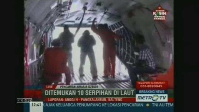Des débris et des corps du vol d'AirAsia retrouvés