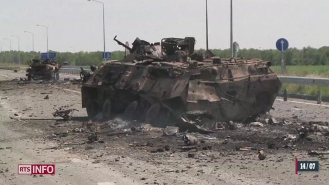 En Ukraine, les combats se poursuivent autour de Donetsk et de Lougansk