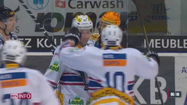Hockey - LNA (37e j.): Genève-Servette continue sur sa lancée en l'emportant à Berne (2-0)