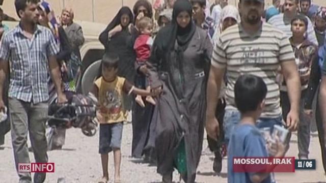 L'inquiétude grandit après la prise de Mossoul en Irak mardi