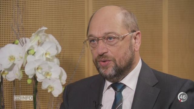 Interview de Martin Schulz, président du parlement européen