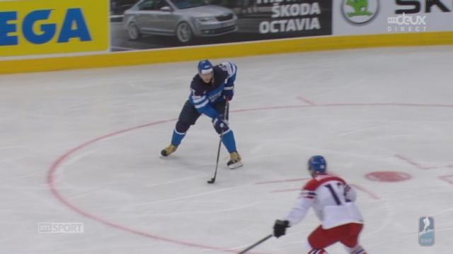 1-2 finale, Tchéquie - Finlande (0-2): Jarkko Immonen double la mise pour les Finlandais en power-play