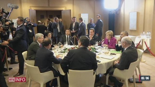 le G7 a appelé Vladimir Poutine à faire baisser les tensions en Ukraine
