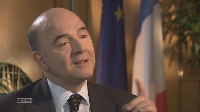 Pierre Moscovici: "La Suisse doit être encore plus ouverte à l'échange d'informations fiscales"