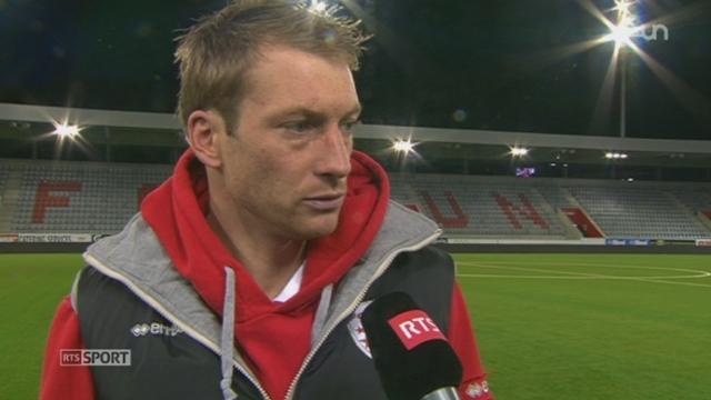 Arnaud Bühler, défenseur du FC Sion est lucide quant à l'état de son équipe