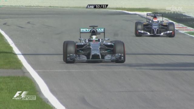 Victoire de Lewis Hamilton devant son coéquipier Nico Rosberg