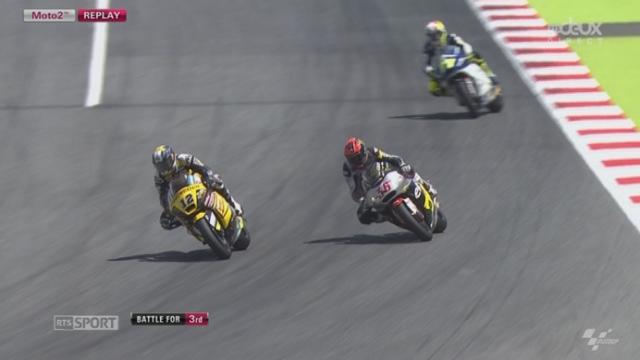 Moto 2: splendide dépassement de Lüthi sur Kallio