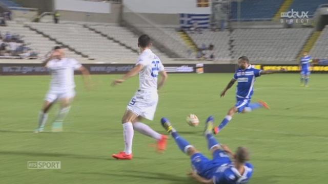 Groupe A, Apollon - Zürich (1-0): les Chypriotes ouvrent le score après un coup-franc rapidement joué