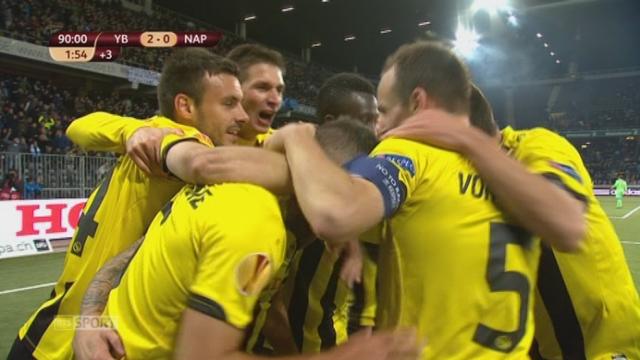 Gr. I (3e j): BSC Young Boys - SSC Napoli (2-0). 92e minute: le contre est conclu par Bertone. C'est la surprise!