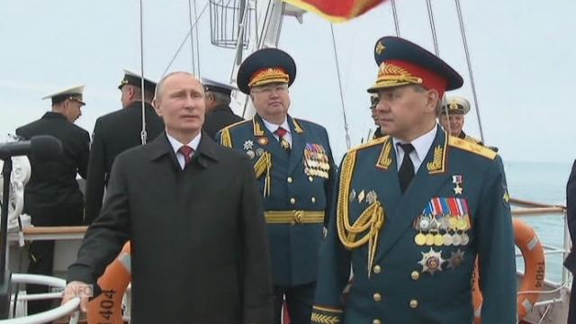 Poutine fête en Crimée la victoire sur les nazis