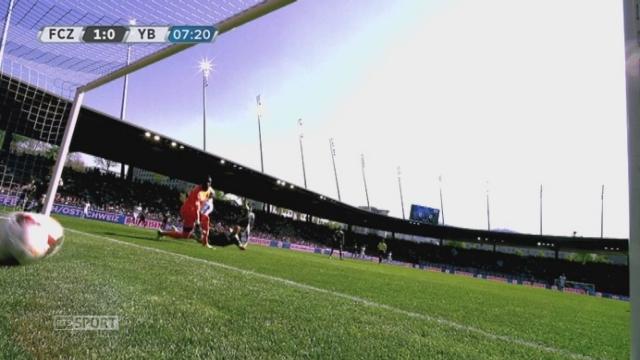 FC Zürich - Young Boys (1:0): Frank Etoundi ouvre la marque après 7 minutes de jeu
