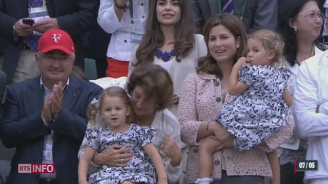 Roger Federer et Mirka Vavrinec viennent d'avoir à nouveau des jumeaux