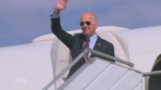 Arrivée en Ukraine du vice-président américain Joe Biden
