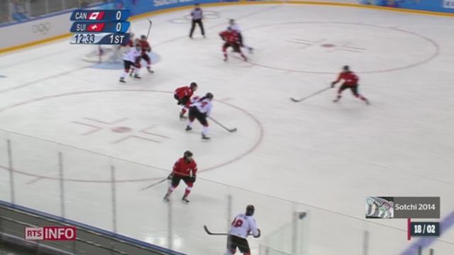 JO de Sotchi - Hockey féminin: la Suisse s'est inclinée face au Canada