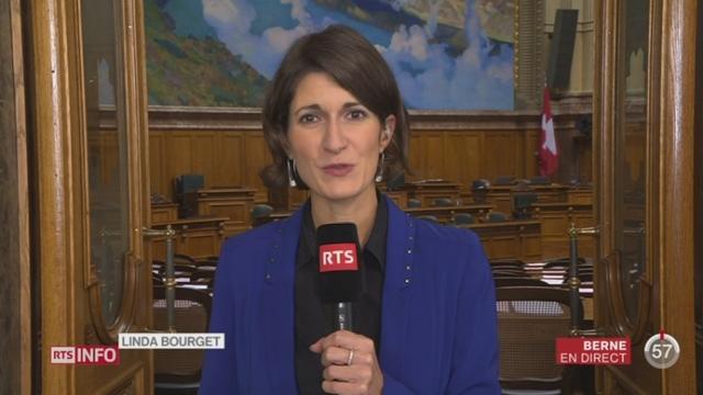 Coup d'envoi de la dernière session parlementaire de 2014: le point avec Linda Bourget, à Berne