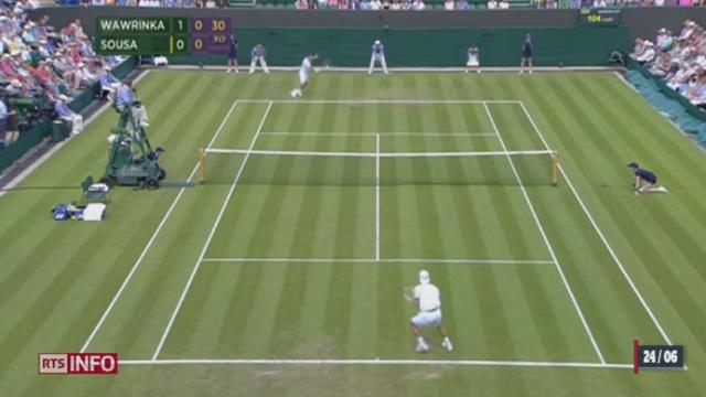 Tennis - Wimbledon: Federer et Wawrinka ont très bien débuté le tournoi