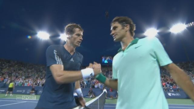 Quart de finale: Roger Federer passe l'obstacle Andy Murray