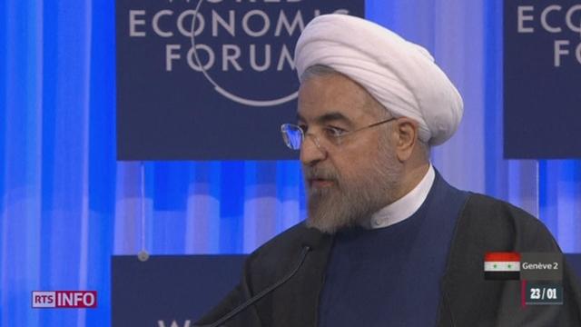 Le président iranien Hassan Rohani souhaite des élections libres et démocratiques en Syrie