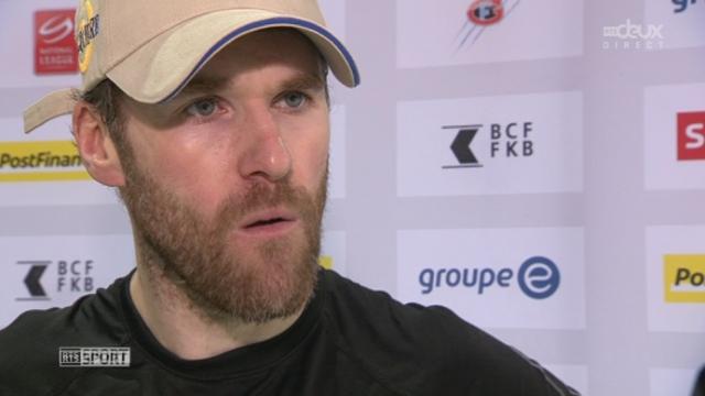 1-2, Fribourg - Kloten (2-4): interview de Dubé après la défaite