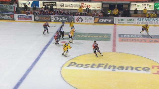 Hockey- LNA (12e j.): Fribourg - Berne (1-4) + itw Charles Phillot (président de Fribourg-Gottéron) et Julien Sprunger (attaquant de Fribourg-Gottéron)