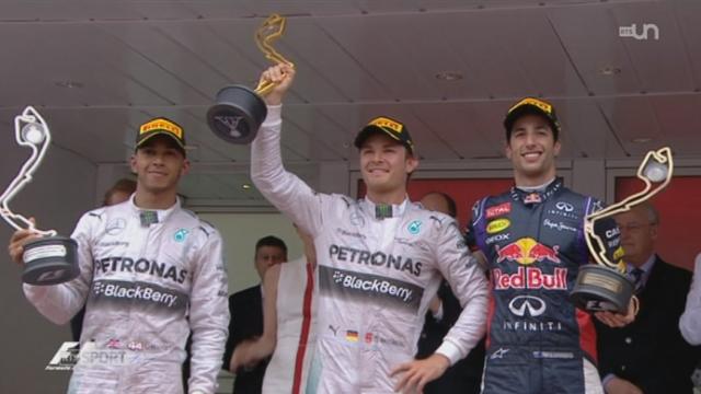 Formule 1 - GP de Monaco: Nico Rosberg remporte son deuxième succès de la saison