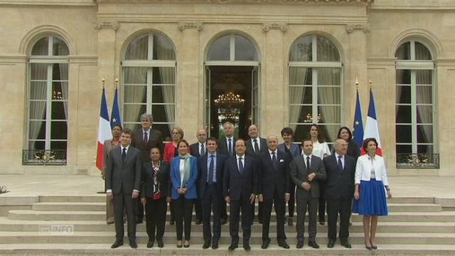 Le nouveau gouvernement français à Elysée