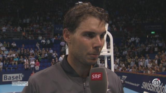 Tennis - Swiss Indoors de Bâle: Rafäel Nadal a vaincu l'Italien Simone Bolelli