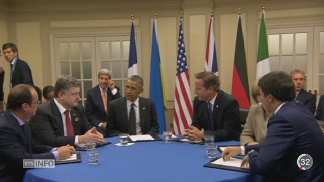 Sommet de l'Otan: l'Alliance atlantique et la Russie rivalisent de déclarations martiales
