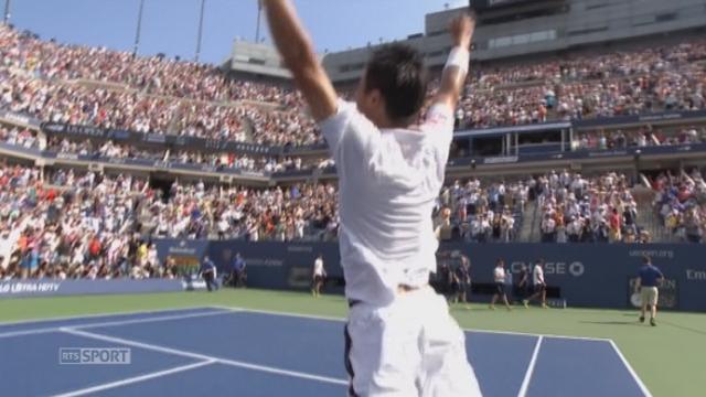 1-2, Djokovic - Nishikori (4-6, 6-1, 6-7, 3-6): SPLENDIDE victoire de Key Nishikori qui se qualifie pour la finale de l'US Open!