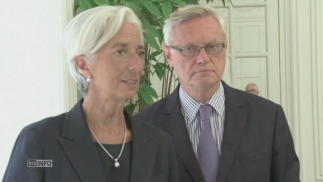 Christine Lagarde s'exprime sur sa mise en examen